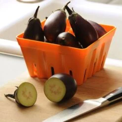 Patio Baby Hybrid Eggplant Seeds (P) Pkt Of 15 Seeds -Parkseed Shop 52625 PK P1 3